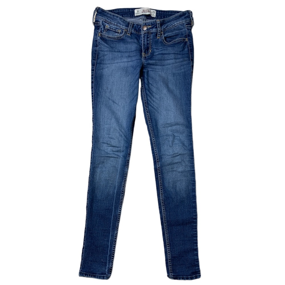 1R Hollister Super Skinny Jeans Dark Wash